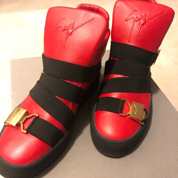 Giuseppe zanotti Red Sneaker - Picture 2 of 11